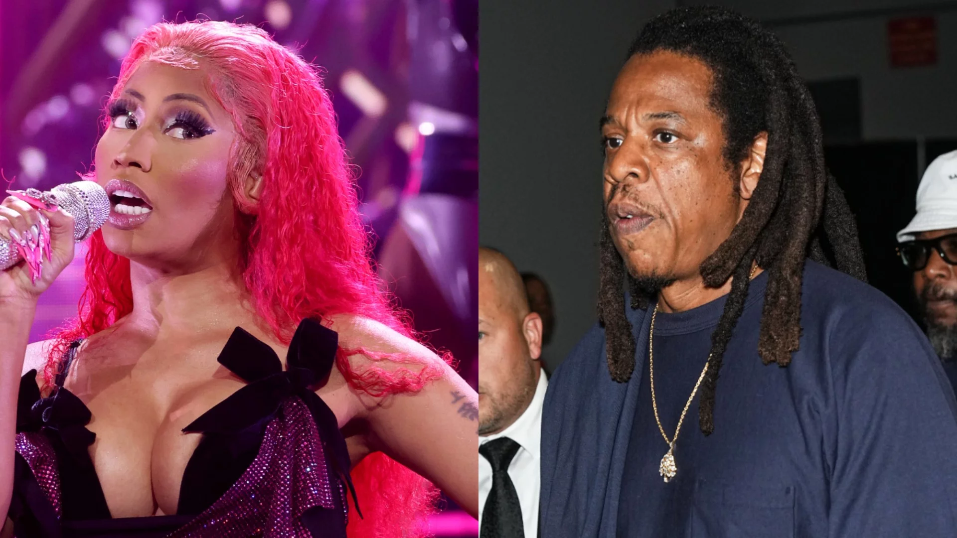 Nicki Minaj and Jay-Z
