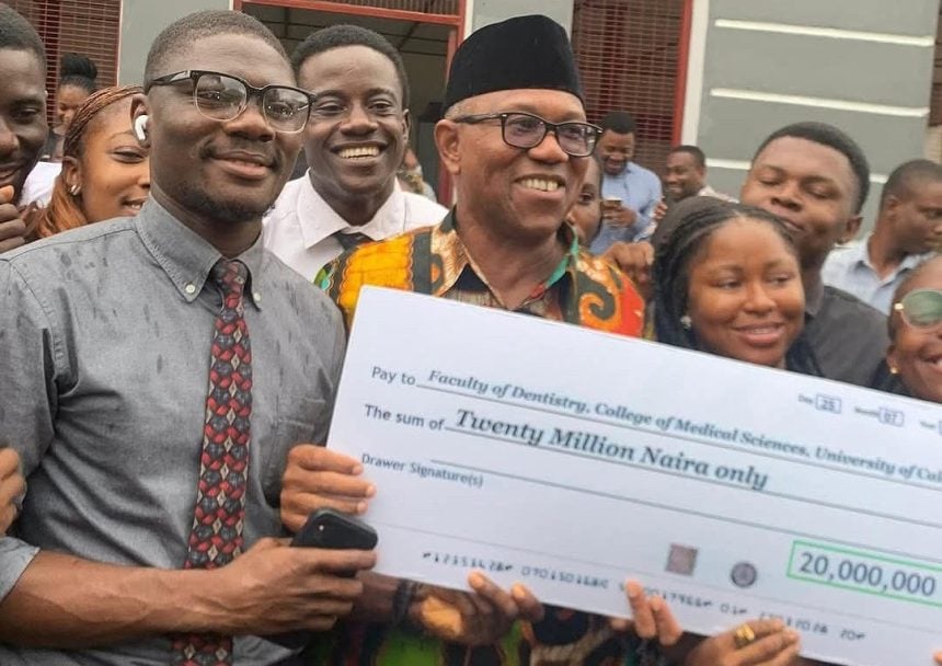 Obi donates N20m to UNICAL dentistry students