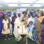 Ojo with members of his family