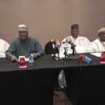 Atiku, Mark, others hold coalition talks at Transcorp Hilton