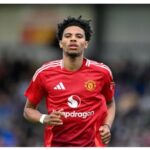 Ethan Williams of Manchester United