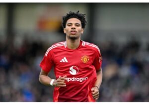 Ethan Williams of Manchester United