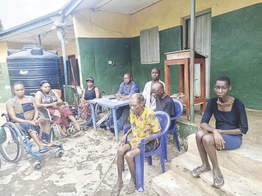 Some of the destitute in the home