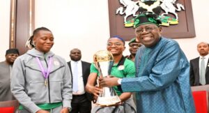 Super-Falcons-Goalkeeper-Chiamaka-Nnadozie-Ajibade-and-Tinubu-1
