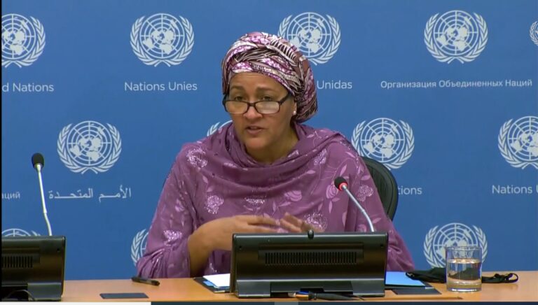 United Nations Deputy Secretary-General Amina Mohammed