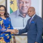 Bianca Odumegwu-Ojukwu and Ghanaian minister