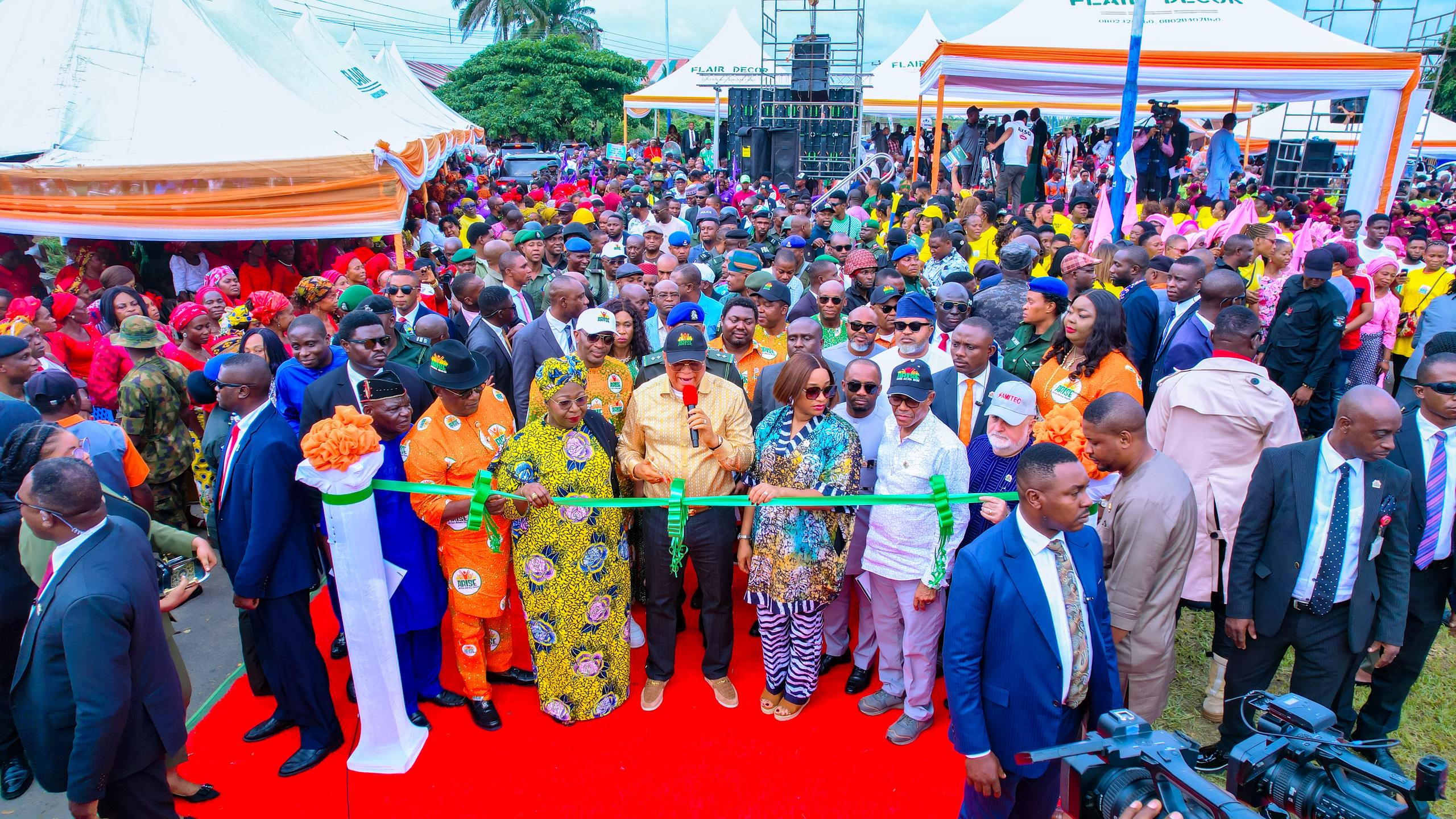 Eno commissions 10.4km Idoro-Ukpom Abak road project in Akwa Ibom