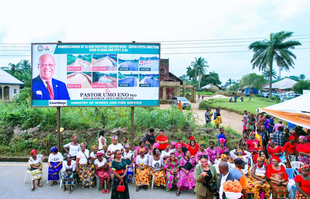 Eno commissions 10.4km Idoro-Ukpom Abak road project in Akwa Ibom