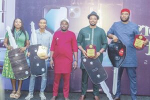 Winners at the event