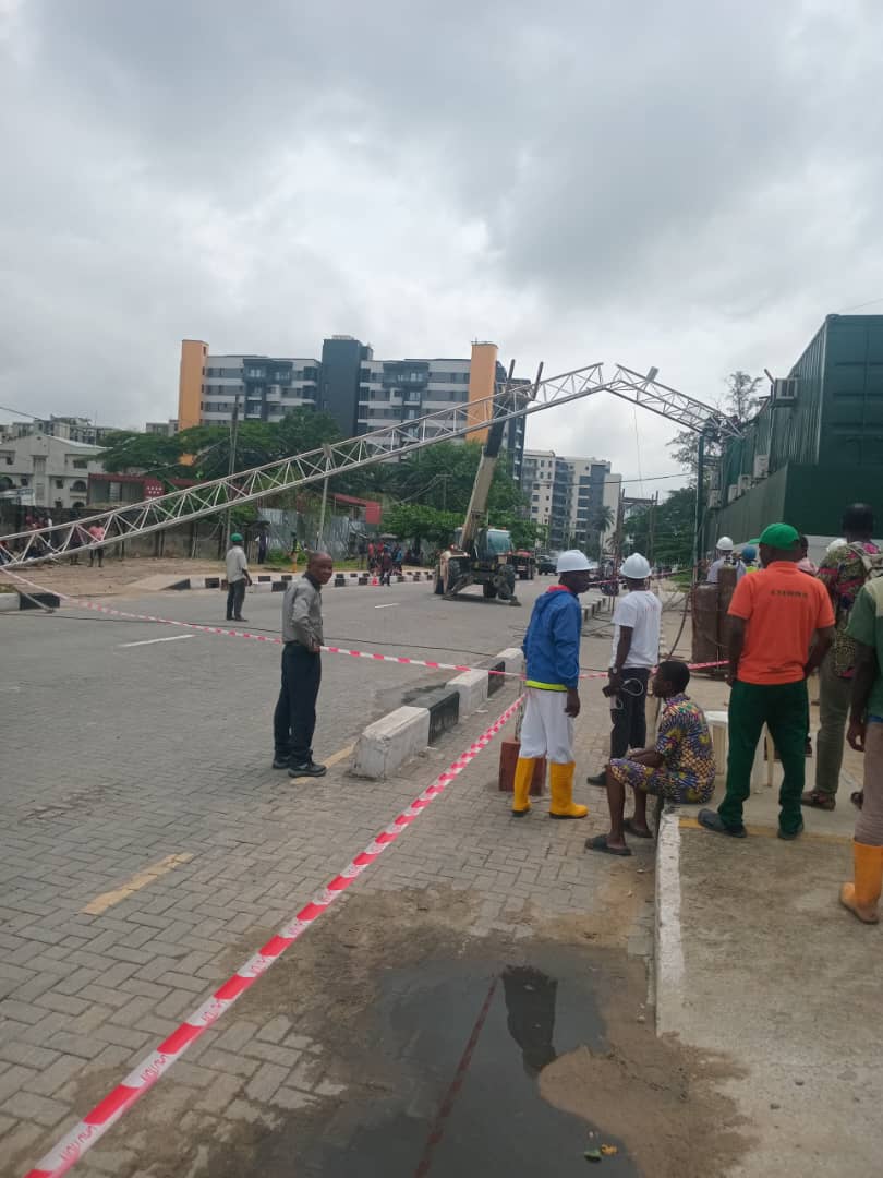 Lagos crane accident kills 1, site sealed for probe