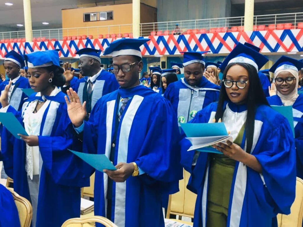 Nursing Council inducts 113 ABUAD graduates, charges on ethical standards