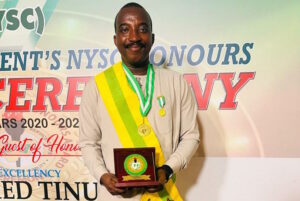 Francis Ezieme, one of the award recipients