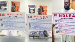 NDLEA arrests wanted drug kingpin with 11.6kg cocaine, meth in nationwide crackdown