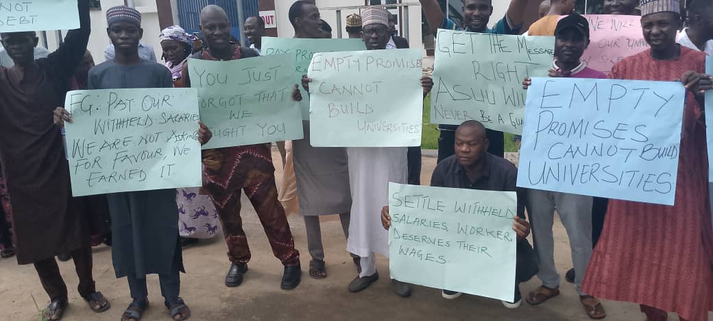 “Empty promises cannot build universities,” ASUU FUGA tells FG