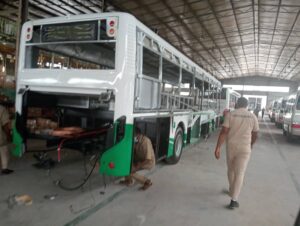The making of CNG-powered city buses at Innoson auto manufacturing plant in Nnewi, Anambra State