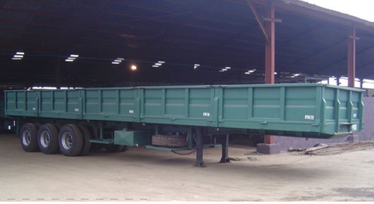 Heavy duty drop side/drop tail trailer constructed by IPI  Ltd