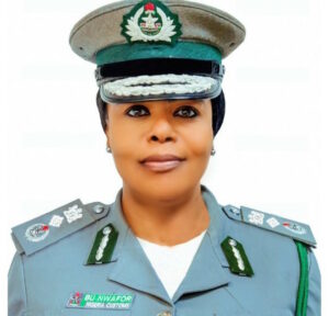 Deputy Comptroller General of the Nigeria Customs Service BU Nwafor