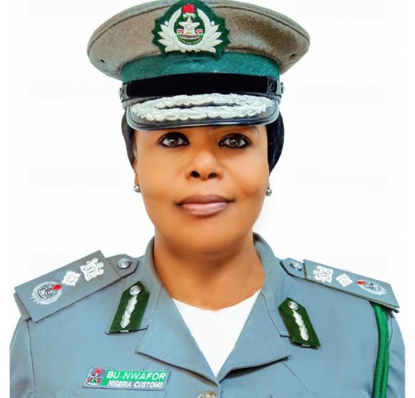 Deputy Comptroller General of the Nigeria Customs Service BU Nwafor