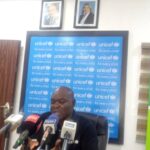 UNICEF Chief of Maiduguri Field Office, Mr Francis Butichi