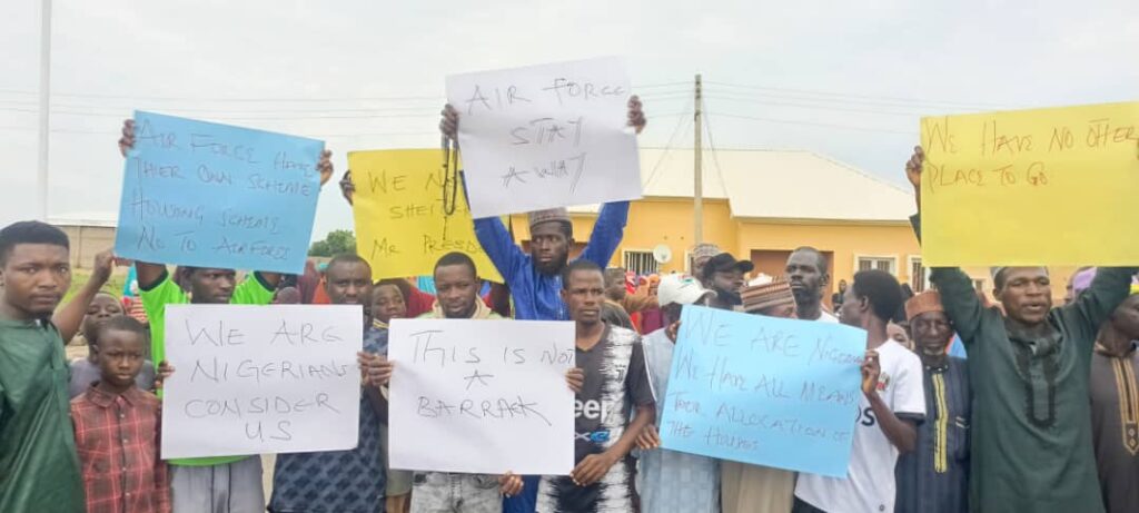NAF takeover sparks protest in Bauchi housing estate