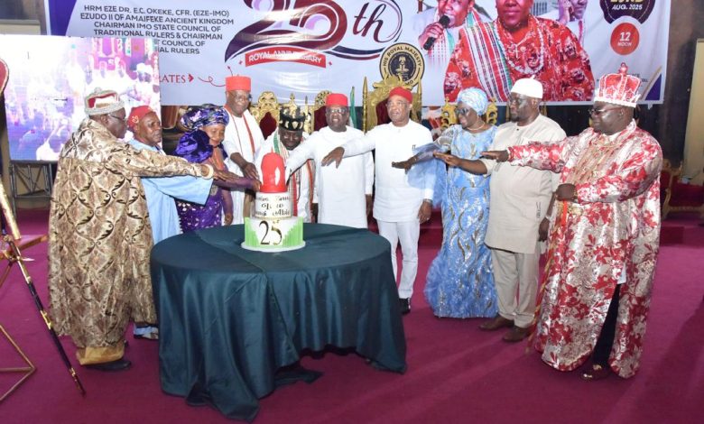 Tinubu, Uzodimma commend Eze Imo’s leadership as he celebrates 25th anniversary