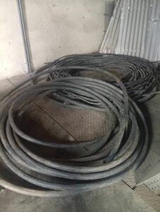 Armoured cables recovered from suspected vandals in Uyo