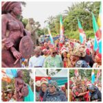 Ekwunife honoured with atatue at 2025 Igbo-Ukwu New Yam Festival