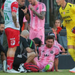Lionel Messi injured