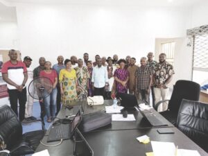 Cross section of participants at the step down meeting in Calabar
