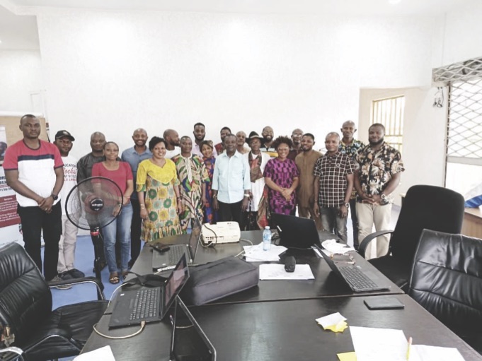 Cross section of participants at the step down meeting in Calabar