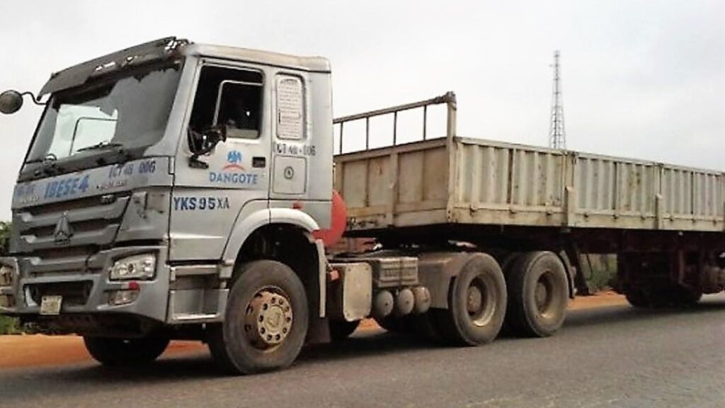 Dangote truck