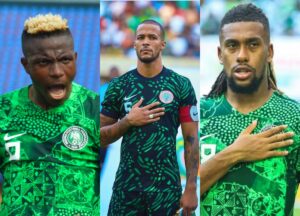 Osimhen, Ekong, and Iwobi