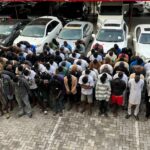EFCC nabs 93 internet fraud suspects in Abeokuta, recovers 18 vehicles