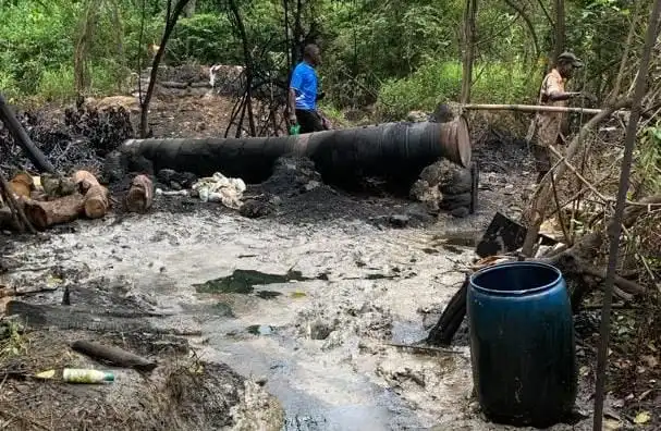 Nigerian Navy deactivates 71 illegal refinery sites in Niger Delta