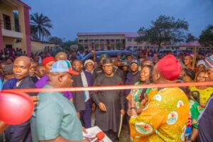 Akpabio urges Nigerians to safeguard government projects, warns against vandalism