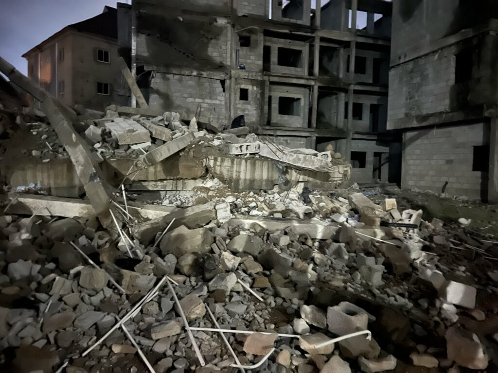 Lifecamp building collapse