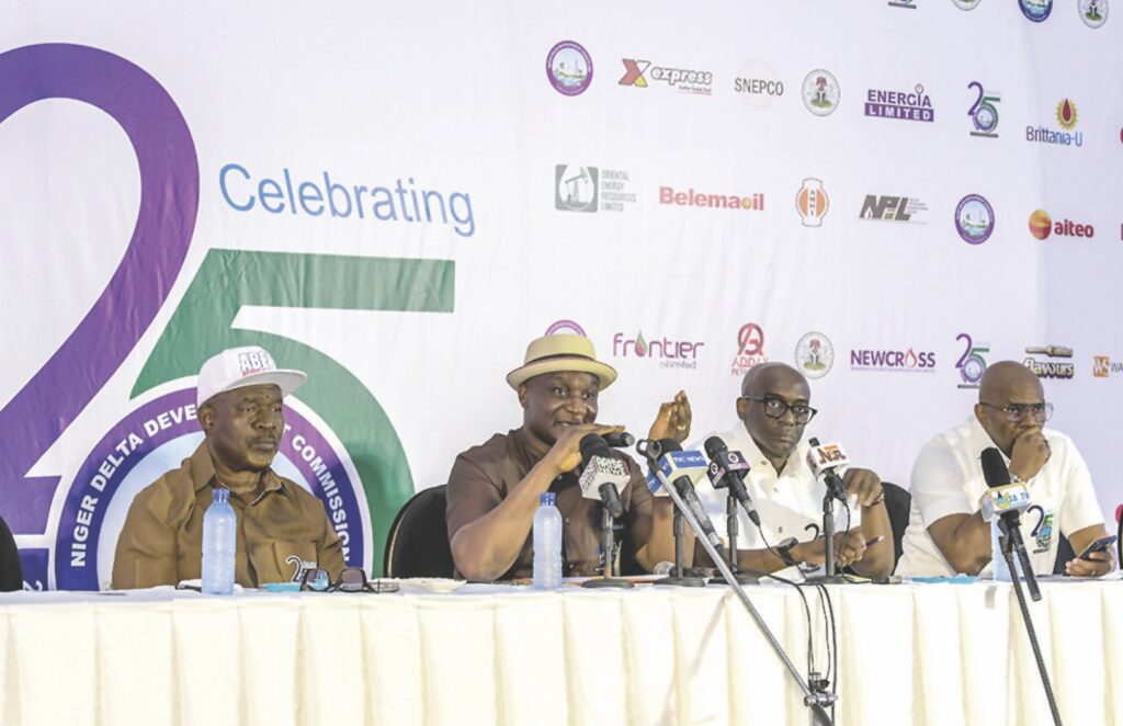 Ogbuku, Ebie (2nd from right), Iyaye (1st from right) and Abegunde (1st from left).