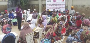 Participants at the training