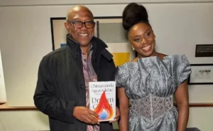 Peter Obi and Chimamanda Ngozi Adichie