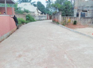 The new road constructed by the Age grade