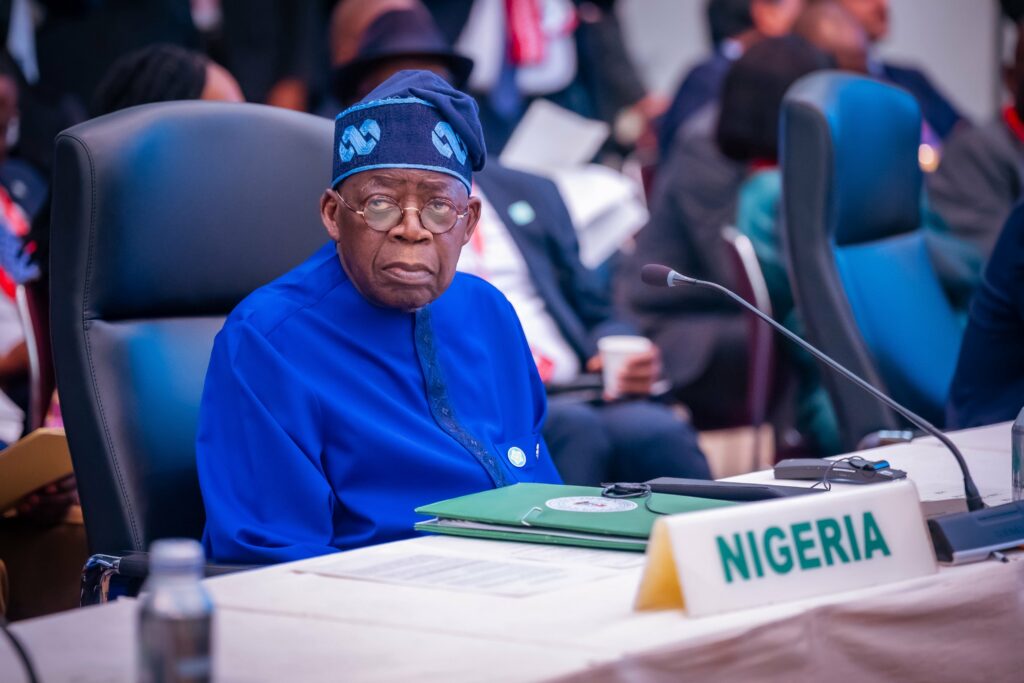Tinubu at international event