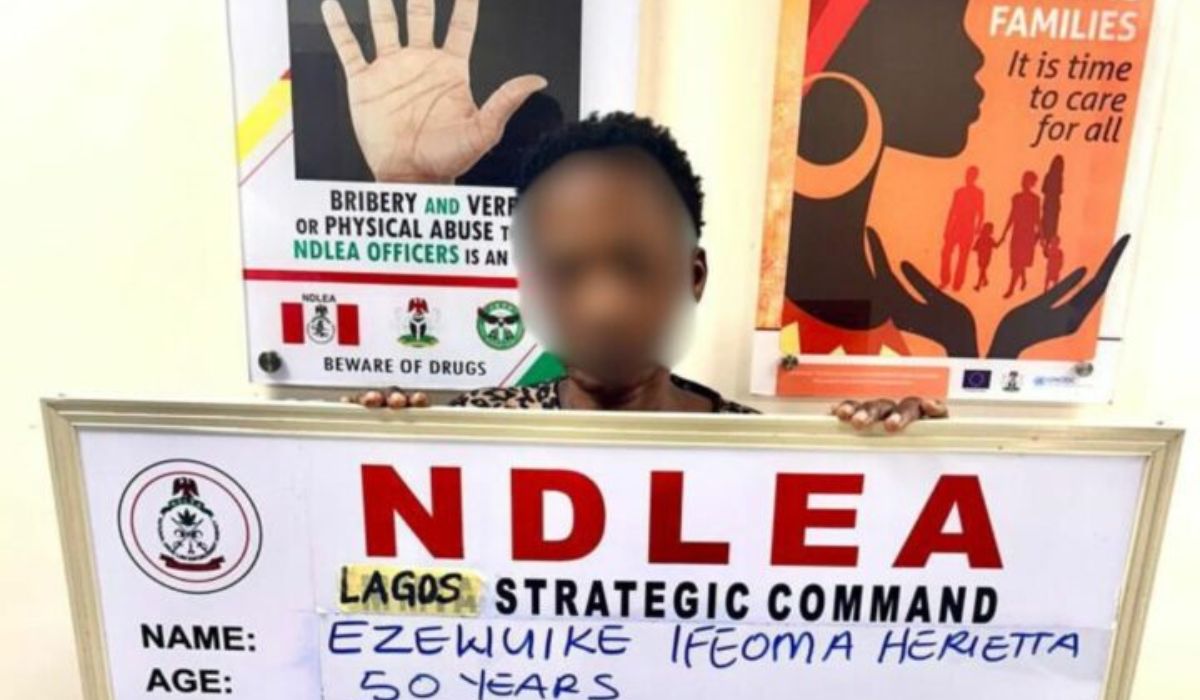 NDLEA arrests widow using fake pregnancy to traffic cocaine in Lagos
