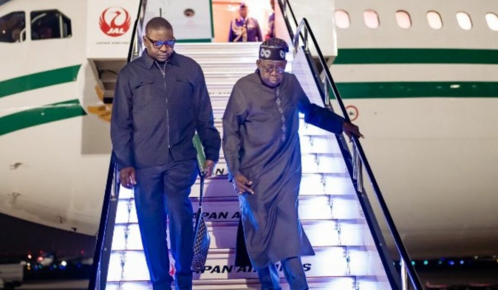 Tinubu arrives in Brazil for state visit