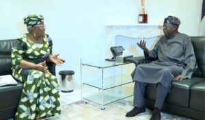 Ngozi Okonjo-Iweala and Bola Tinubu