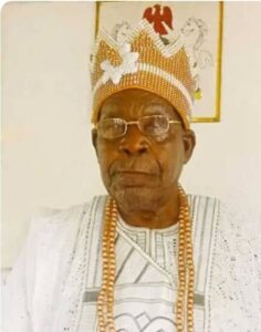 Late Olu of Arigbajo, Oba Timothy Oluwole Mosaku