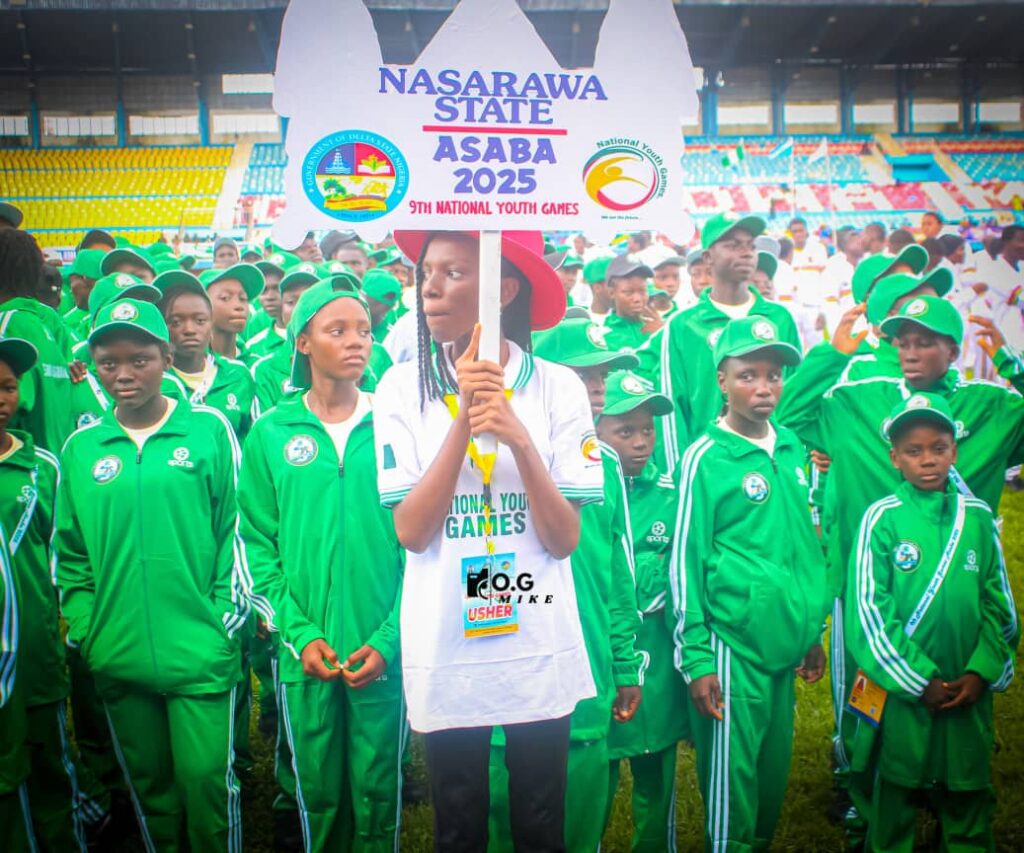 Tinubu declares 9th National Youth Games open in Asaba, Nasarawa wins two medals on day one