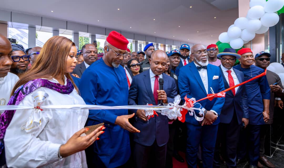 Celebration in Enugu as Gov Mbah unveils reconstructed Hotel Presidential, extols Dr. Okpara's vision