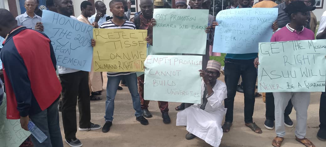 “Empty promises cannot build universities,” ASUU FUGA tells FG