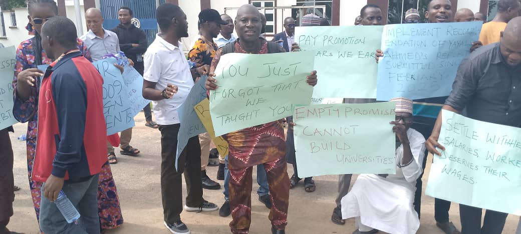 “Empty promises cannot build universities,” ASUU FUGA tells FG