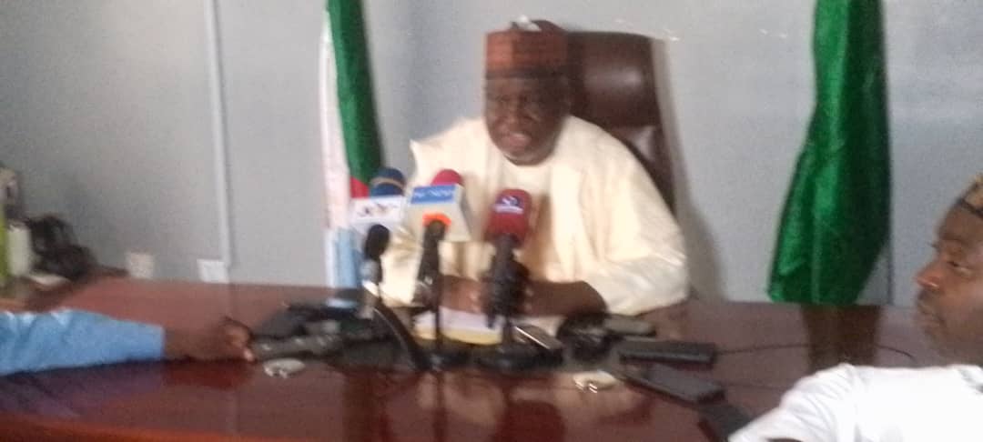 Commissioner for Agriculture Alhaji Shehu Muazu
